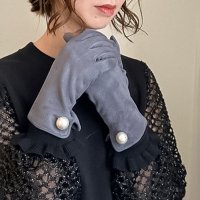 styiro/スタイロ styiro 【タッチパネル対応】裏起毛パールスエードグローブ/507628594