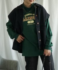 ALWAYS/アイモハ aimoha aimoha/カレッジロゴ長袖Tシャツ/507628895