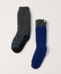 collex/【ユニセックス】バイカラーリバーシブル ルームソックス/507629042