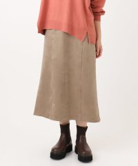 eur3/【大きいサイズ/a.v.v×eur3】フェイクスエードタイトスカート/507640416