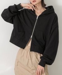 ad thie/アドティエ ad thie 【2024AW新作】ダブルジップ ショートフーディー/507641118
