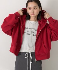 ad thie/アドティエ ad thie 【2024AW新作】ダブルジップ ショートフーディー/507641118