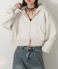 ad thie/アドティエ ad thie 【2024AW新作】ダブルジップ ショートフーディー/507641118