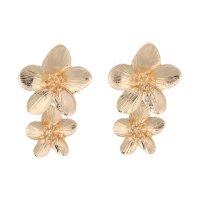 Phase Eight/フェイズ エイト Phase Eight Gold Large Flower Drop Earrings/507641164