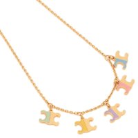 CELINE/セリーヌ CELINE ネックレス ペンダント ゴールド マルチカラー レディース CELINE 461CK6BRE 14ML/507641263