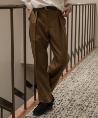 Newance/ニュアンス NewAnce Two Pleats Slucks スラックス パンツ シンプル ボトムス/507641466