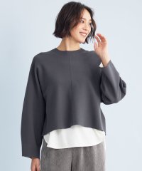 JIYU-KU（SMALL SIZE）/【カタログ掲載・セットアップ対応・洗える】レーヨンストレッチプルオーバー ニット/507641476