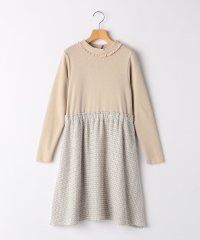 SHIPS KIDS/SHIPS KIDS:140～150cm / リブ×ファンシー ツイード ワンピース/507641549