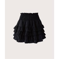 LA POMME petit/ラポミ プチ LA POMME petit Flare Pleats High Waist Skirt フレアプリーツハイウエストスカート/507642517