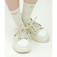 F.i.n.t/フィント F i.n.t ロゴリボンプラットフォームスニーカー/507643785