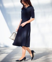 ROPE'/【洗える】ニットセットアップワンピース【セレモニー/通勤対応】/507645297