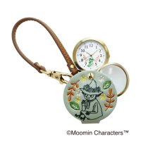 cinemacollection/シネマコレクション cinemacollection ムーミン 懐中時計 NEW刺繍入りハングウォッチ GR 北欧 フィールドワーク ストラップタイプ ルーペウ/507646650