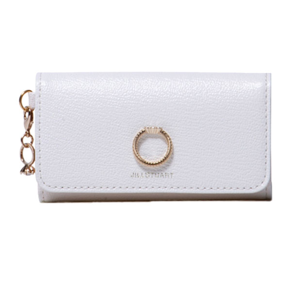 ☆新品・未使用☆ジルスチュアート エターナル 5連キーケース ホワイト ジル スチュアート JILL STUART キーケース レディース