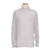 REAL STYLE/リアルスタイル REAL STYLE シアー ハイネック ブラウス 長袖 カットソー レイヤード UVケア 紫外線対策 可愛い セカンドスキン/507149685