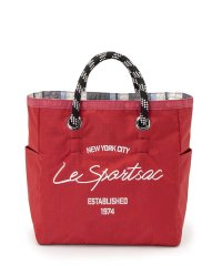 LeSportsac/MEDIUM 2 WAY TOTE２ウェイロージーレッドスクリプト/507584836