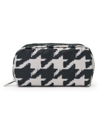 LeSportsac/RECTANGULAR COSMETICブラック/ベージュハウンズトゥース/507584861