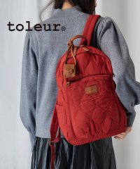 toleur/トーラ toleur A4 ナイロン キルティング リュック リュックサック デイパック 鞄 通勤 通学 バッグ マザーズバッグ 11931/507625980