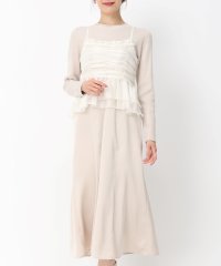 MISCH MASCH/ミッシュマッシュ MISCH MASCH 2024秋冬新作 キャミ付きドッキングワンピース MM447420/507644108