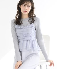 MISCH MASCH/ミッシュマッシュ MISCH MASCH 2024秋冬新作 キャミ付きドッキングワンピース MM447420/507644108