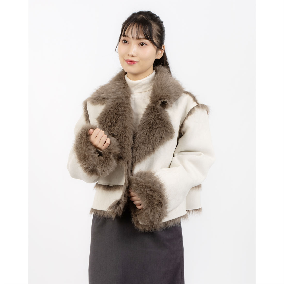 ライダースジャケット(ベージュ)のファッション通販 - d fashion ライダースジャケット(ベージュ)のファッション通販 - d fashion