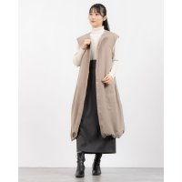 EGLANTINE/エグランティーヌ EGLANTINE ロングダウンジレ/507645136