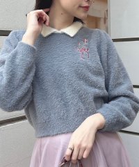 an another angelus/アンアナザーアンジェラス an another angelus リボンローズ刺繍フェザーニットプルオーバー【洗える】/507645204