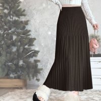 ica/アイカ ica スカート ニットスカート Aラインスカート ロングスカート ミモレスカート 暖かい 厚手 ニット Aライン ロング丈 ミモレ丈 ハイウエスト プ/507646902