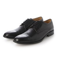 ALFRED COX/ライニングまで本革で蒸れない セミロングノーズ ビジネスシューズ メンズ ダービーシューズ 外羽根 セミグローブ ビジカジ ドレスシューズ アルフレッドコックス/507652619