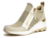 antelope/アンテロープ antelope MUUM ハイカットスニーカー ウエッジ ストレッチニット メッシュ 厚底 3e/507659882