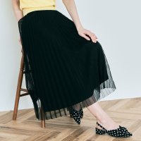 KiraKiraShop/キラキラショップ KiraKiraShop スカート《チュールプリーツスカート 全3色》 ［cne0015］/507663829