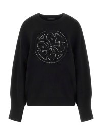 GUESS/ゲス GUESS KATE 4G Logo Rn Ls Sweater/507680739