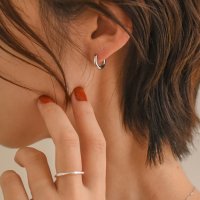 styiro/スタイロ styiro 【選べるカラー・サイズ】金属アレルギー対応 ミニフープピアス/506889563