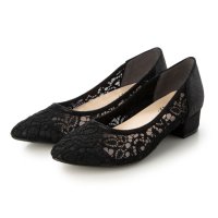 IKplus/アイケープラス IKplus 【日本製】Ikplus アイケープラス チュール&レース 美脚パンプス 485■マルチレース&チュール■/506949334