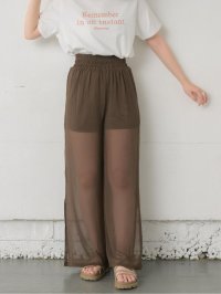 RETRO GIRL/レトロガール RETRO GIRL シアーラフパンツ/507168178