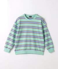 green label relaxing （Kids）/ボーダー 裏毛 プルオーバー / キッズ  100cm－130cm/507600398