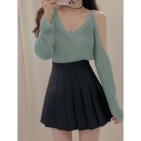 VIVIDLADY/ビビッドレディ VIVIDLADY ニット レディース 透かし編みニット 2WAY 夏 ニット 長袖 レディース ニット 透かし編み トップス 夏ニット/507665195