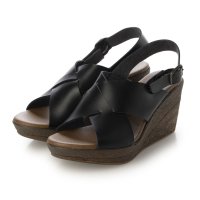 partir d'abord/パルティエ ダボール partir d'abord ウェッジサンダル バックストラップ クロスベルト サンダル 日本製 8cmヒール 日本製/507675983
