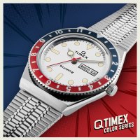 TIMEXS/タイメックス TIMEX Q TIMEX メンズ 時計 TW2U61200 クォーツ ホワイト ステンレススチール/507696580