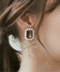 Maison de FLEUR/メゾン ド フルール Maison de FLEUR パールビジューイヤリング/507699662