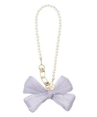 Maison de FLEUR/メゾン ド フルール Maison de FLEUR ストーンリボンパールストラップ/507699669