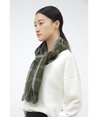 MARGARET HOWELL/WINDOWPANE CHECK SCARF/507699742