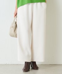 BEARDSLEY/ドレープダブルクロスウエストリブパンツ/507699989