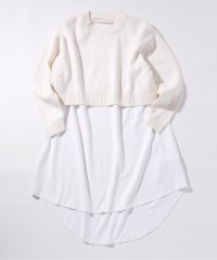MM6 Maison Margiela/エムエムシックス メゾン マルジェラ MM6 Maison Margiela Kids & Junior 切替長袖ワンピース/507700622