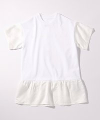 MM6 Maison Margiela/エムエムシックス メゾン マルジェラ MM6 Maison Margiela Kids & Junior ブランドロゴ半袖ワンピース/507700623