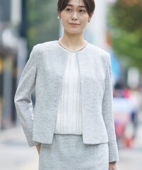 INDIVI/春SALE！【洗える】ストレッチツィードジャケット/507701234