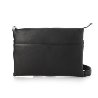 Leather Laboratory/レザーラボラトリー Leather Laboratory 天然シボ本革サコッシュM ダークブラウン/507707803