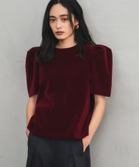 ELFRANK/エルフランク ELFRANK 2WAYベロアパフスリーブトップス/507708448