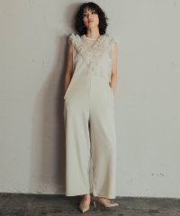 GIRL/ガール GIRL チュールフリルベスト・オールインワン セットアップ 結婚式 パンツドレス パーティードレス オケージョンドレス お呼ばれ/507708454