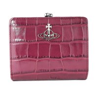 Vivienne Westwood/ヴィヴィアン ウエストウッド Vivienne Westwood 2つ折り財布 クロコダイル エンボス FLAME POCKET WALLET 5115002Y/507708541