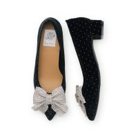 Emma Francis/エマ フランシス Emma Francis ビッグリボン 3cmヒール パンプス/507709703